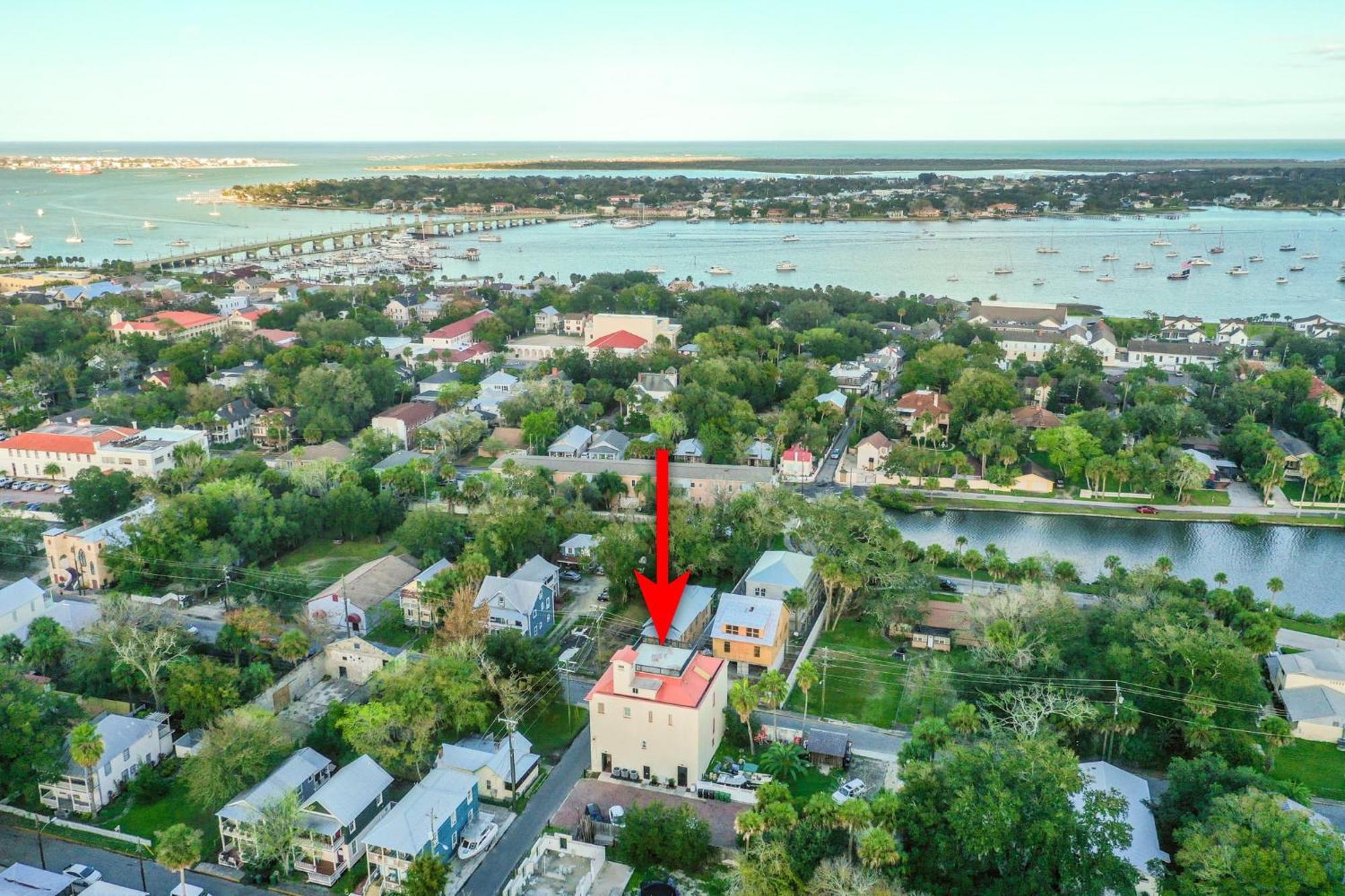 The Ray - Penthouse Suite - 360° Rooftop View St. Augustine Buitenkant foto